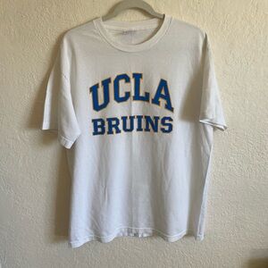 Modern day TCX apparel  UCLA Bruins white t-shirt.
